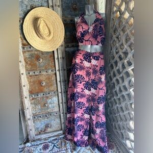 Collectif Brand 2 piece maxi skirt/halter set